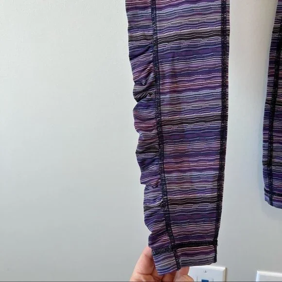 Lululemon Speed Tight IV Leggings Space Dye Twist Ultra Violet - Picture 14 of 16